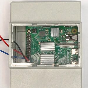 RPi Monitoringsystem im Hutschienengehäuse